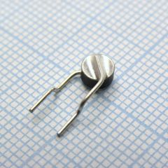 Самовосстанавливающийся предохранитель PTC 0.08A(hold) 0.16A(trip) 250V 3A 1W 4s 14Ohm, радиальные выводы, 4.8 X 9.3 X 3.8mm, россыпью