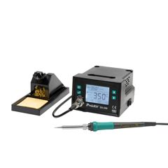 Паяльная станция с микропроцессорным контролем температуры 200-480°C ±2°С, паяльник 75Вт 9SS-208-SI