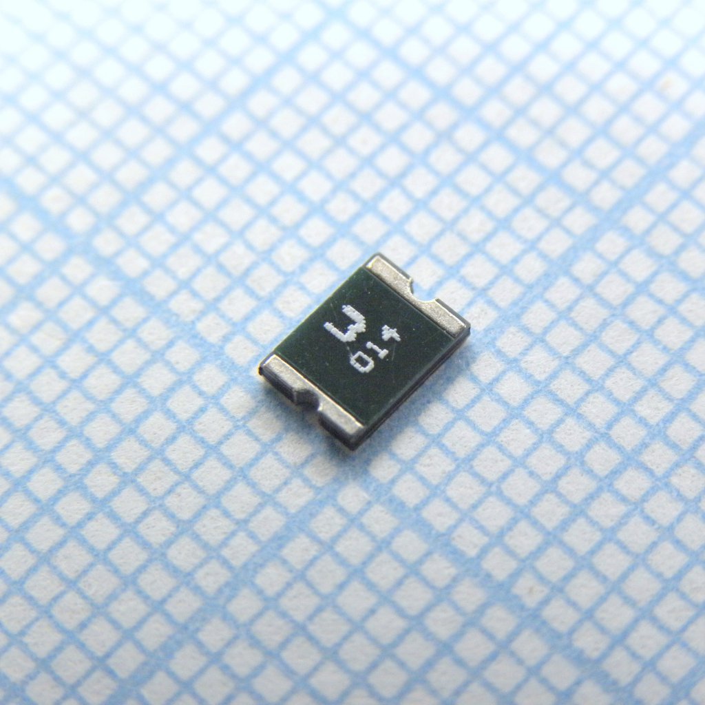 Самовосстанавливающийся предохранитель PTC 0.14A(hold) 0.34A(trip) 60V 10A 1W 0.15s 1.5Ohm SMD Solder Pad 1812 T/R