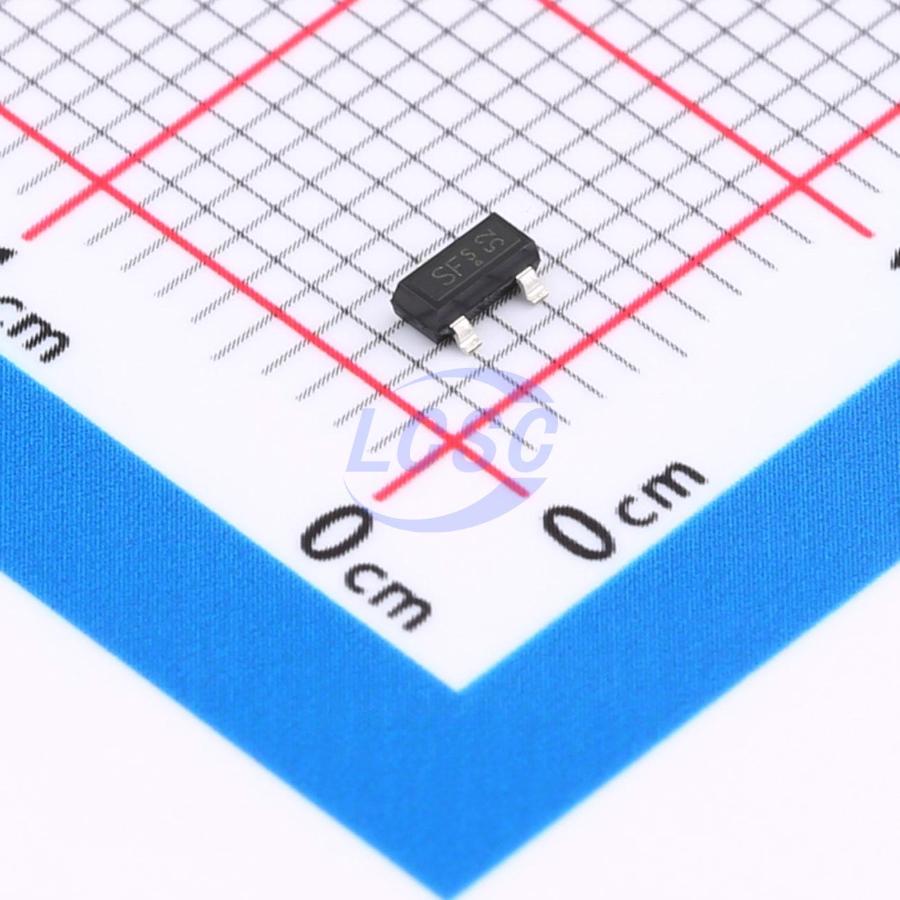 Транзистор полевой MOSFET N-канальный 100B, 0.17А 0.36Вт, 6 Ом