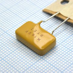 Самовосстанавливающийся предохранитель PTC 0.16A(hold) 0.32A(trip) 600VAC 250VDC 3A 1W 4Ohm Radial T/R
