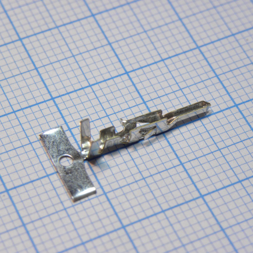 Контакт Mini-Fit® Штырь обжим ST Cable Mount 18-24AWG  лента /серия 5558