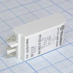 Защитный модуль, светодиод+варистор, 110-230VAC/DC