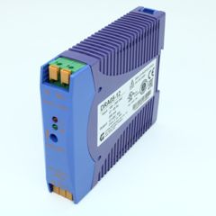 Преобразователь AC-DC на DIN-рейку  5Вт, выход 12В/0.42A, рег. вых 10.8…13.8В, вход 90…265V AC, 47…63Гц / 120...370V DC , изоляция 3000V AC, : 115х90х23мм, -20…+71°С, пружинные клеммы