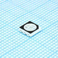 Светодиод smd 5х5мм/красный/630нм/600мкд - зеленый/525нм/1300мкд - синий/470нм/400мкд/прозрачный/120°