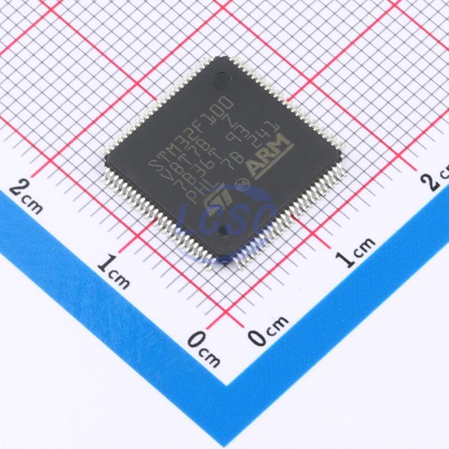 32бит ARM Cortex M3, 24МГц, 128кб Flash, 8кб ОЗУ, 2xSPI, 2xI2C, 3xUSART, CEC, 7 таймеров, АЦП 12 бит * 16 каналов, 2xЦАП 80 GPIO