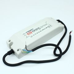 AC-DC led, 46Вт, выход 24В/1.9А,  рег. 24...26В/рег. 3%...-25% ток, стаб. тока/напр., IP64, вход 90…264В AC, 47…63Гц , PFC, изоляция 3750В AC, в кожухе 181х61,5х35мм, -30…+50°С, внутр. потенциометр