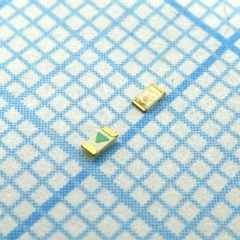 Светодиод smd 1,6х0,8мм/зеленый/570нм/20-50мкд/прозрачный/120°