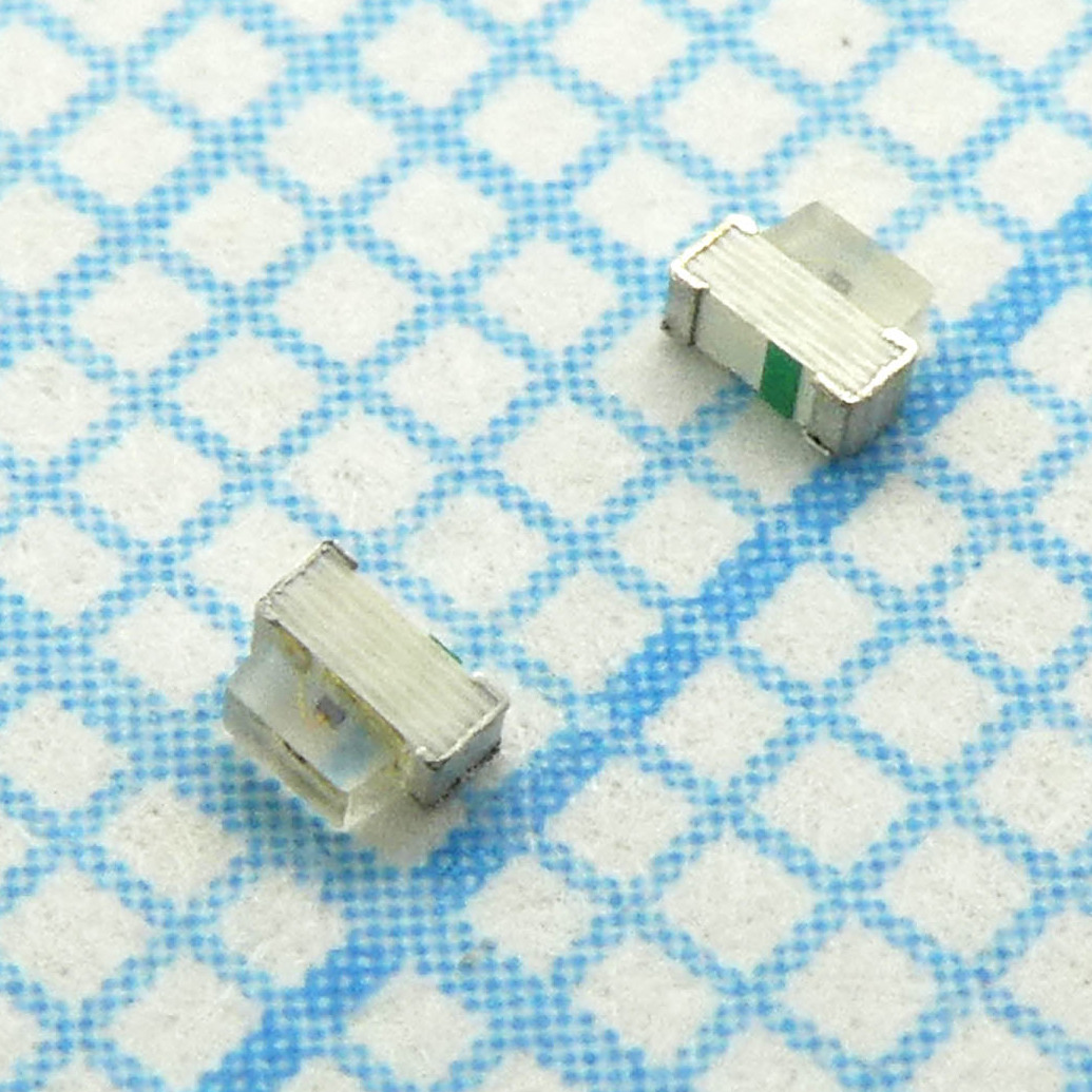 Светодиод smd 1,6х0,6мм/красный/630нм/120-220мкд/прозрачный/110°/угловой