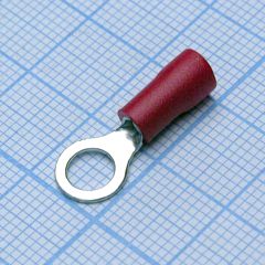 наконечник кабельный кольцевой с изоляцией d=5.3мм, сеч. пров.0.5-1.5мм2