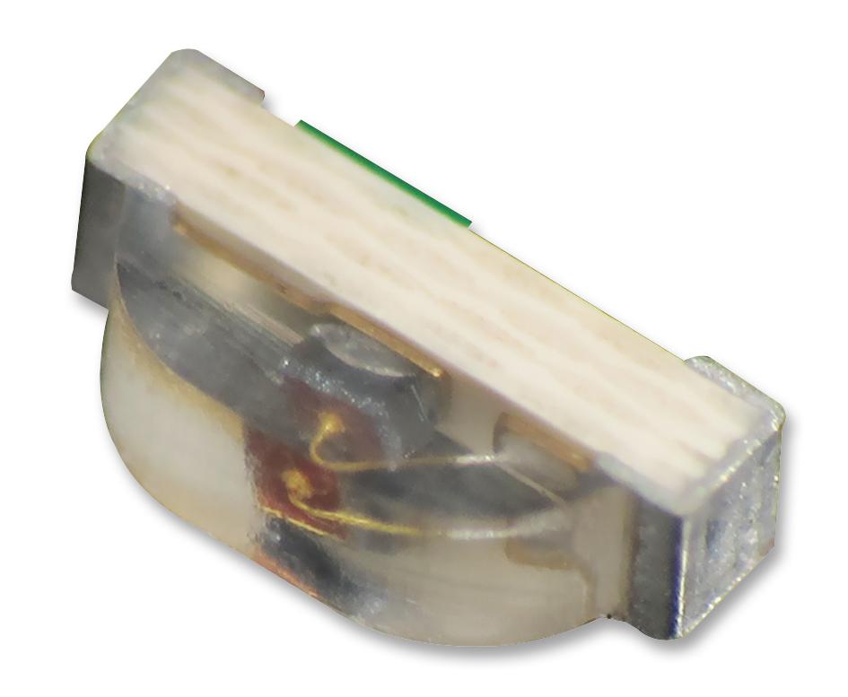 Светодиод smd 2,1х0,6мм/зеленый/525нм/200-400мкд/прозрачный/120°/угловой