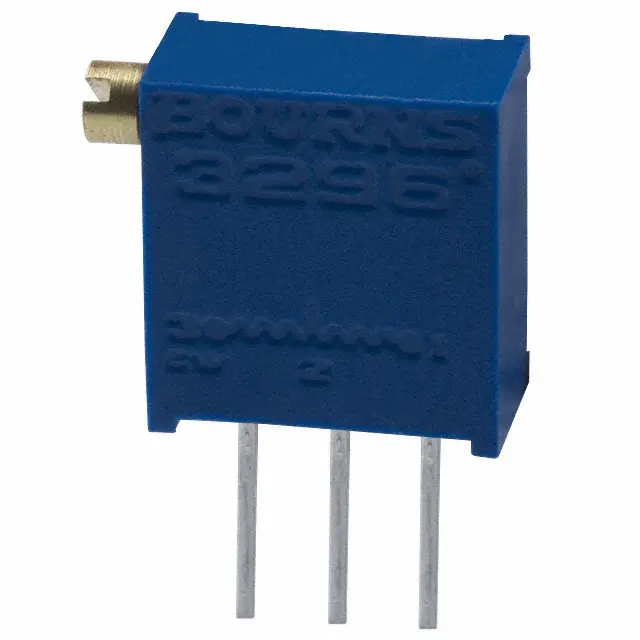 Потенциометр многооборотный керметный 50кОм 0.5Вт PC PIN