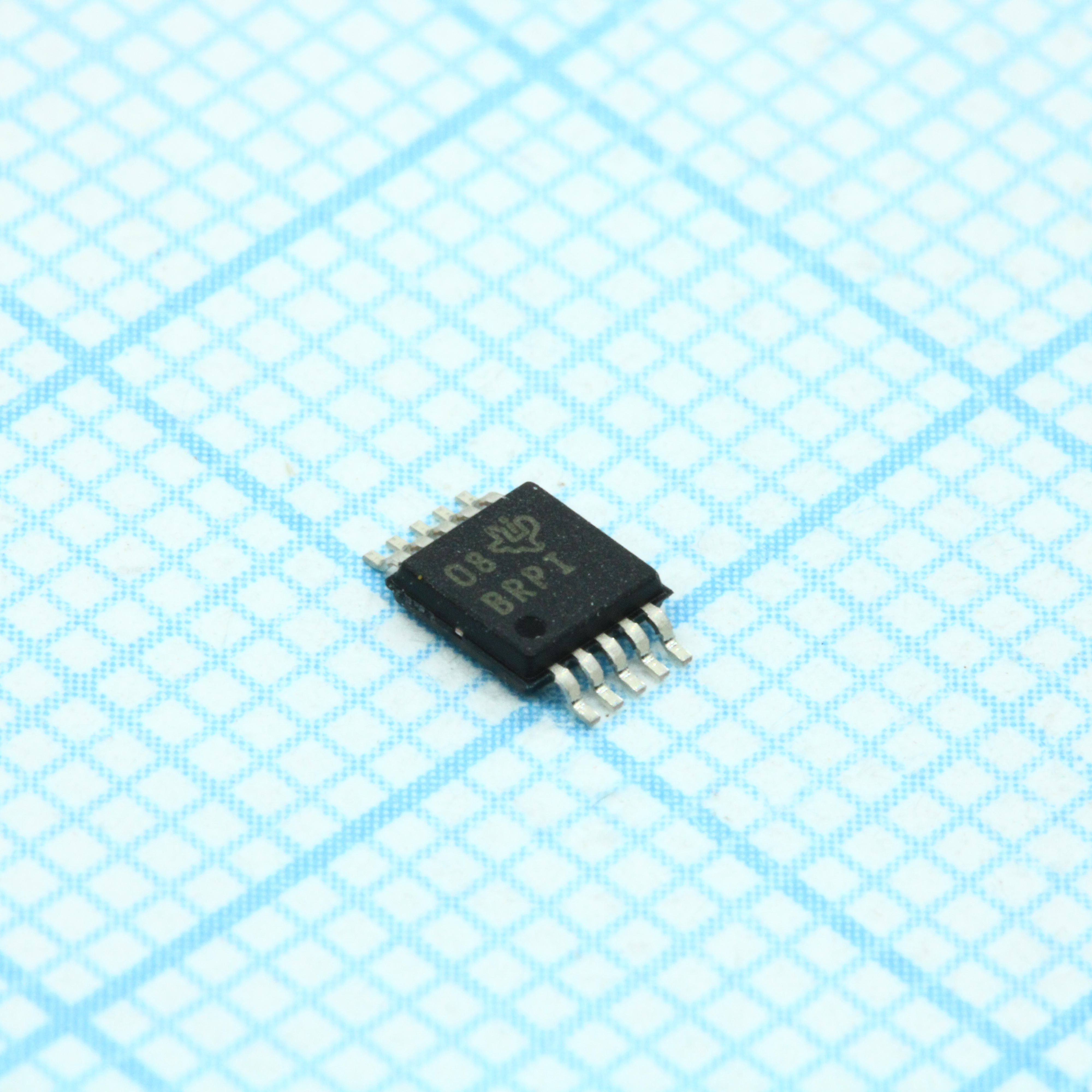 12-ти разрядный АЦП шина I2C быстродействие 3.3KSPS 10MSOP