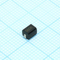 Катушка индуктивности SMD проволочная, на ферритовом сердечнике 68мкГн ±10% 2.52МГц 50-добротность 130мА 26Ом 1812 лента на катушке