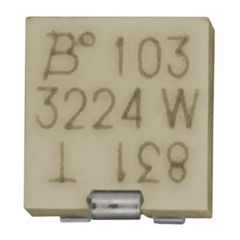 Потенциометр многооборотный керметный 5кОм 0.25Вт SMD