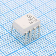 Оптопара слогическим выходом х2 1МБод 2.5kV Кус=19% dV/dt=1000 V/мкс