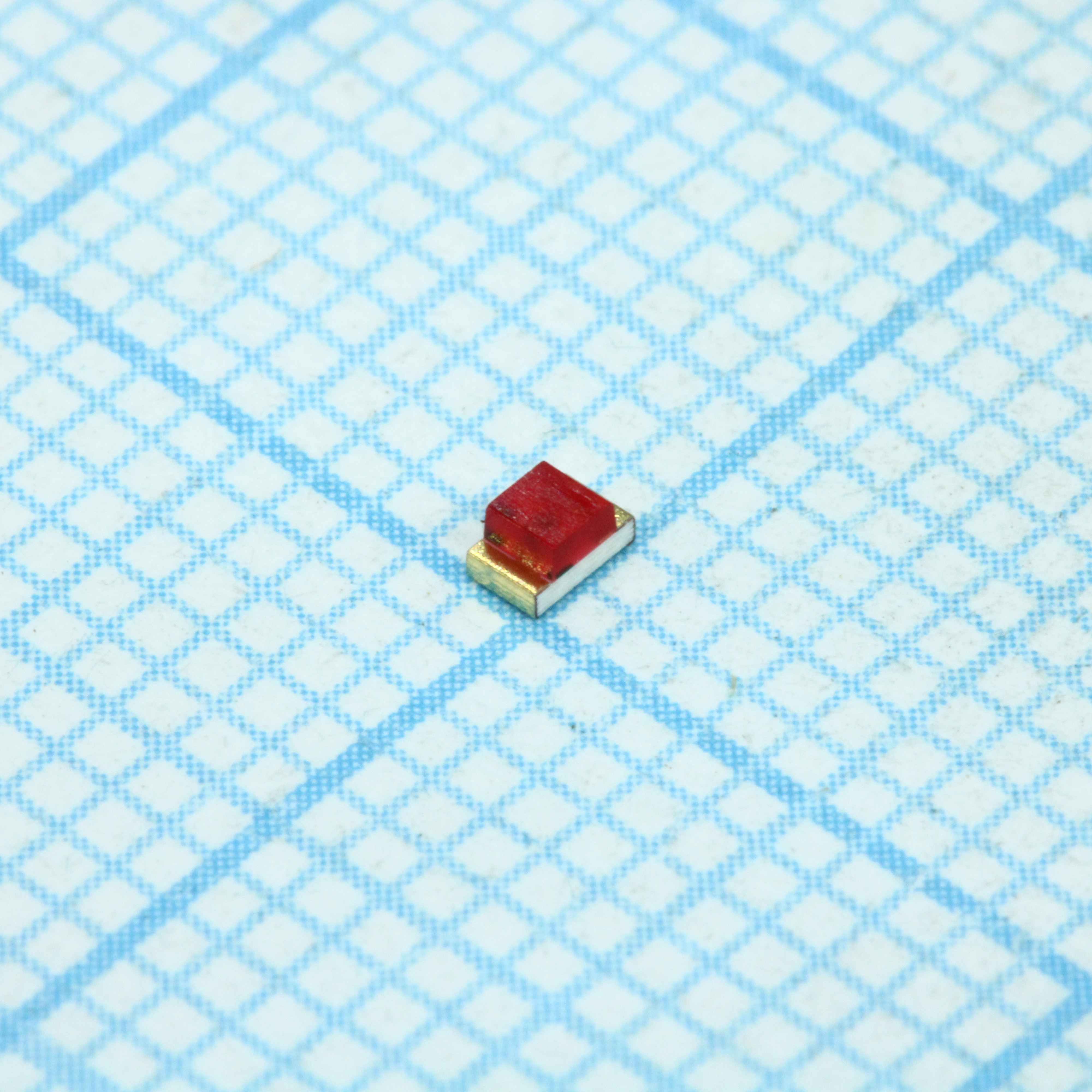 Светодиод smd 2х1,25мм/красный/625нм/5-12мкд/120°
