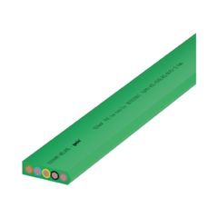 Плоский кабель 5 полюсов, серия gesis NRG, сечение: 5х10 мм кв., материал изоляции: PVC, цвет: зеленый