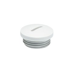 Заглушка для корпуса разъема REVOS, резьба M25x1,5, пластик, RAL 7035 серый
