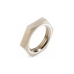 Гайка, M32x1,5, латунь, тип покрытия: никель