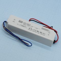 AC-DC, 60Вт, IP67, вход 90…264В AC, 47…63Гц /120…370В DC выход 5В/12A, изоляция 3000В AC, в кожухе 190х52х37мм, -25…+70°С
