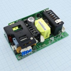 AC-DC, med, 161Вт, вход 90…264В AC 47…63 Гц, 127…370B DC, выход 48В/0…3.25А, рег. вых. ±10%Uном, изоляция 4000В AC, на плате 127х76.2х33мм, -20…+70°С, с корректором коэф. мощности