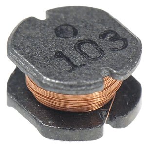 Катушка индуктивности SMD силовая проволочная 22мкГн ±20% 1кГц 20Q-добротность феррит 900мА 280мОм автомобильного применения лента на катушке