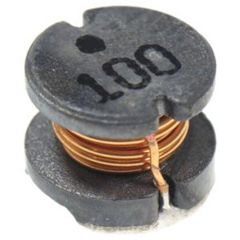 Катушка индуктивности SMD проволочная, на ферритовом сердечнике 4.7мкГн ±20% 1кГц 20-добротность 1.8A 80мОм автомобильного применения лента на катушке