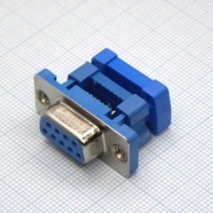 D-SUB разъем IDC для плоского кабеля, стандартная плотность, розетка