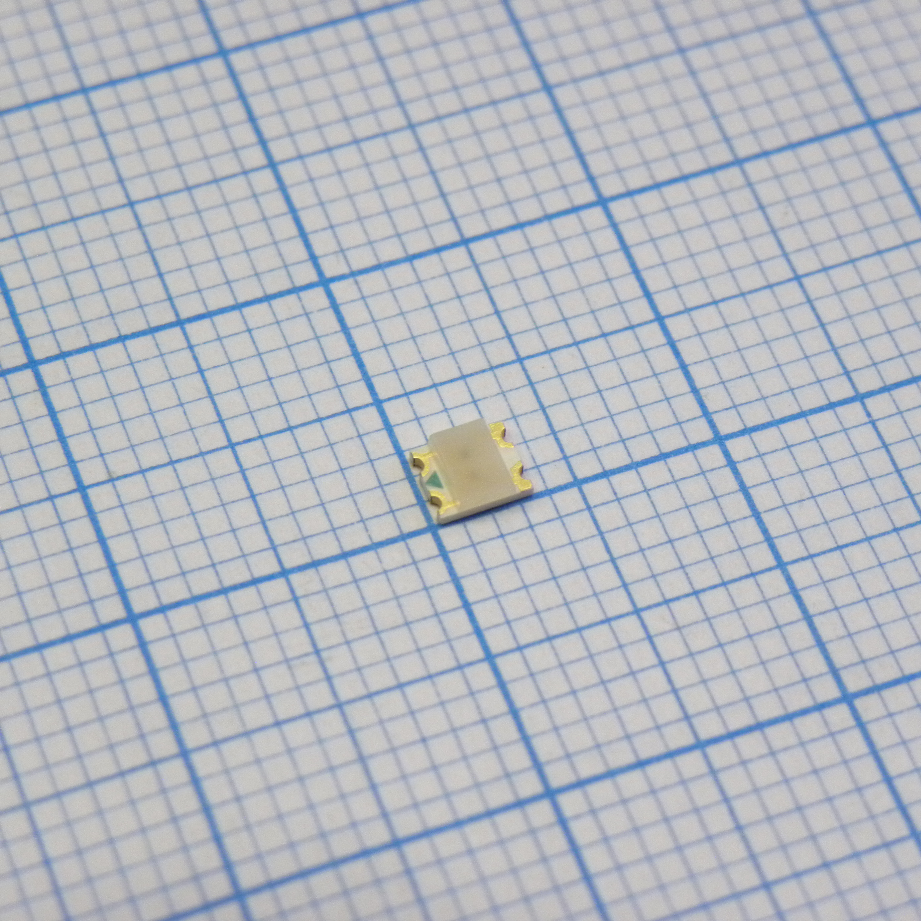Светодиод SMD двуцветный красный/зелёный 570/630нм матовый