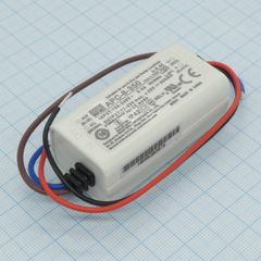 AC-DC, 8.1Вт, токовый выход, вход 90…264В AC, выход 350мА/11…23В, изоляция 3750В AC, в кожухе 60х30х23.5мм, -30…+70°С