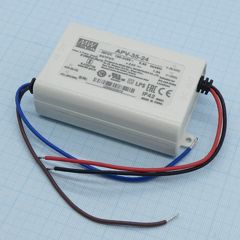 AC-DC, 36Вт, вход 90…264В AC, выход 24В/1.5А, изоляция 3750В AC, в кожухе 84х57х29.5мм, -30…+70°С