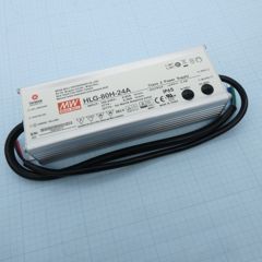 Источник электропитания светодиодов класс IP65 81,6Вт 24В/3,4A стабилизация тока и напряжения