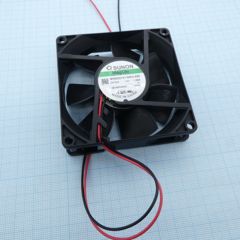 Вентилятор 12В 80x20 V 3300об/мин 61,1м3/час, 38дБ