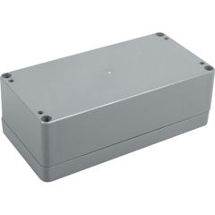 Герметичный корпус из прочного ABS пластика, IP65, темно-серый