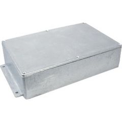 Алюминиевый корпус с фланцами. неокрашенный