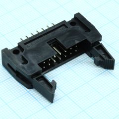 Вилка на плату, вертикальный монтаж 14pin(2х7), шаг 2.54мм