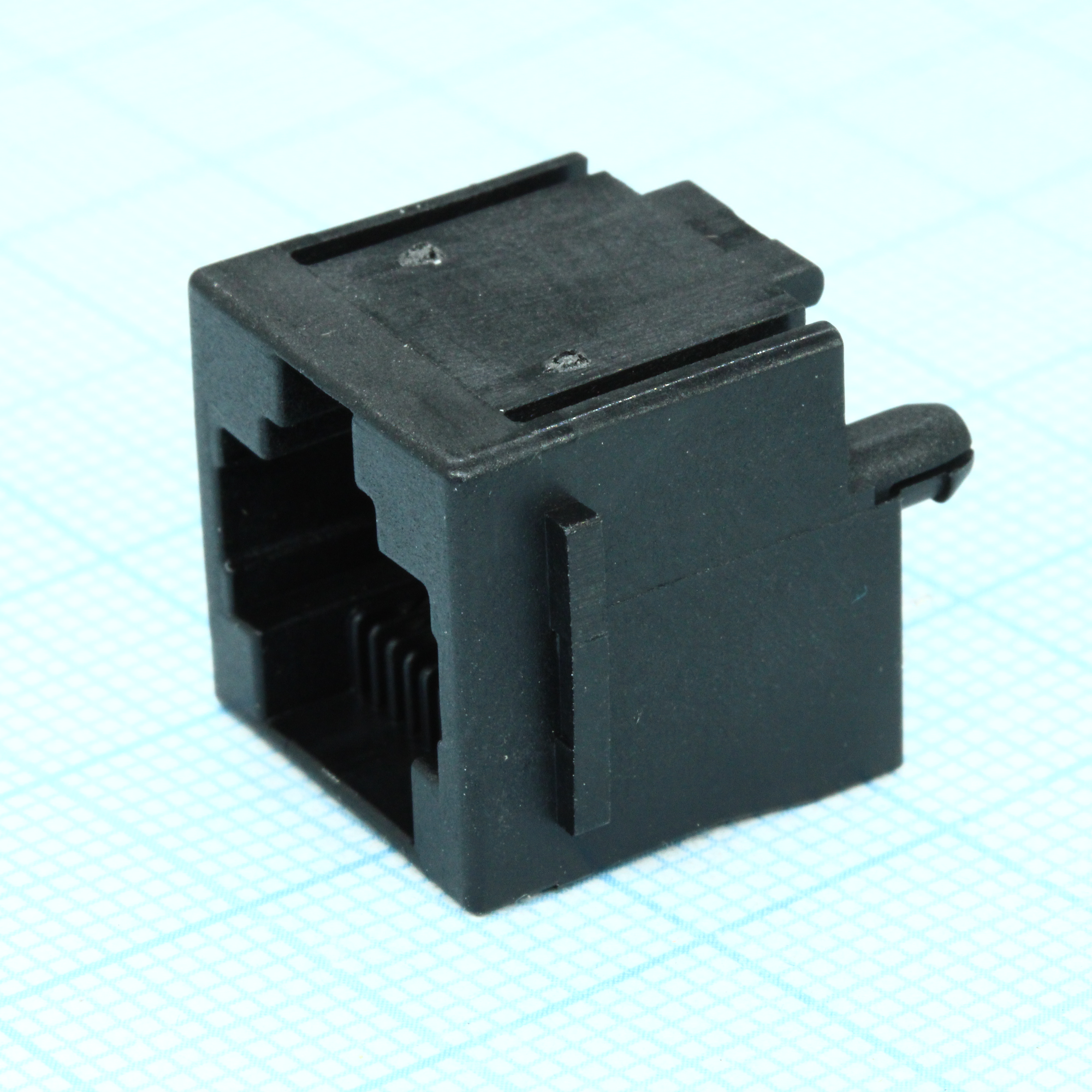 Модульный разъем, Cat3, RJ45, Гнездо, 8 контакт(-ов), 8 вывод(-ов), 1 порт(-ов)