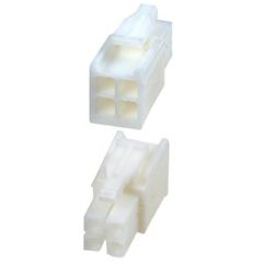 Корпус разъема Mini-Universal MATE-N-LOK, вилка 4PIN без контактов