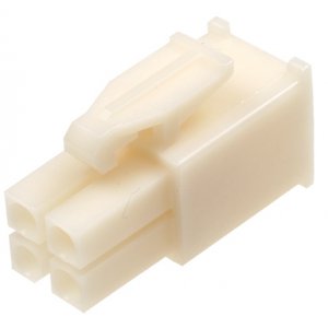 Корпус разъема Серия Mini Universal MATE-N-LOK, Штекер, 4 вывод(-ов), 4.14 мм
