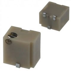 Потенциометр многооборотный керметный 10кОм 0.25Вт SMD