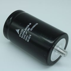 Алюминиевый электролитический конденсатор 400В 3300мкФ 64.3*105.7 85°C M5. В комплект поставки конденсаторов, произведённых после 01.12.2018, гайки/шайбы не входят