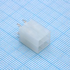 Разъем питания (с контактами) Mini-Fit, 4pin, вилка на плату, шаг 4,2мм