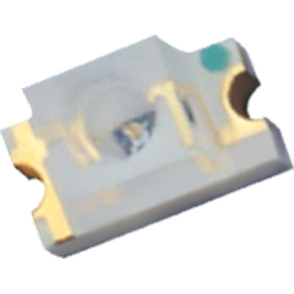 Светодиод smd 3,2х1,6мм/желтый/592нм/270мкд/прозрачный/30°