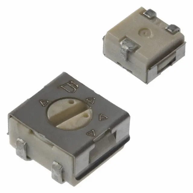 Потенциометр однооборотный керметный 100Ом 0.25Вт SMD