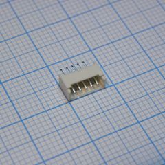 Разъем FH05M, вилка на плату для монтажа в отверстия 5pin, шаг 1.25мм