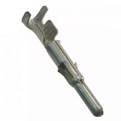 Контакт, Серия Universal MATE-N-LOK, Штырь, Обжим, 14 AWG