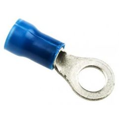 Кабельный наконечник кольцевой, M5, #10, Серия PLASTI-GRIP, 14 AWG, 2 мм, Винил