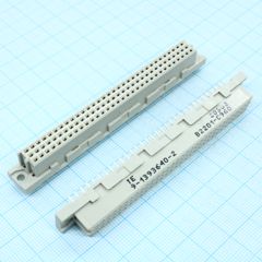 Разъем DIN 41612, Серия Type C, 96 контакт(-ов), Гнездо, 2.54 мм, 3 ряда, a + b + c