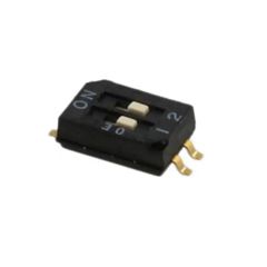 Переключатель DIP Switches; Конфигурация: SPST; Контакты: 4; Шаг: 1.27